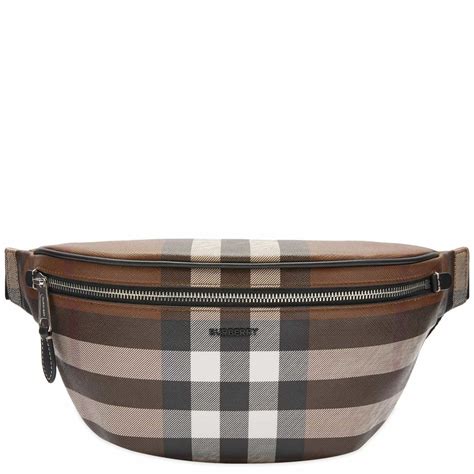 burberry waist bag men's|Burberry cason check belt bag.